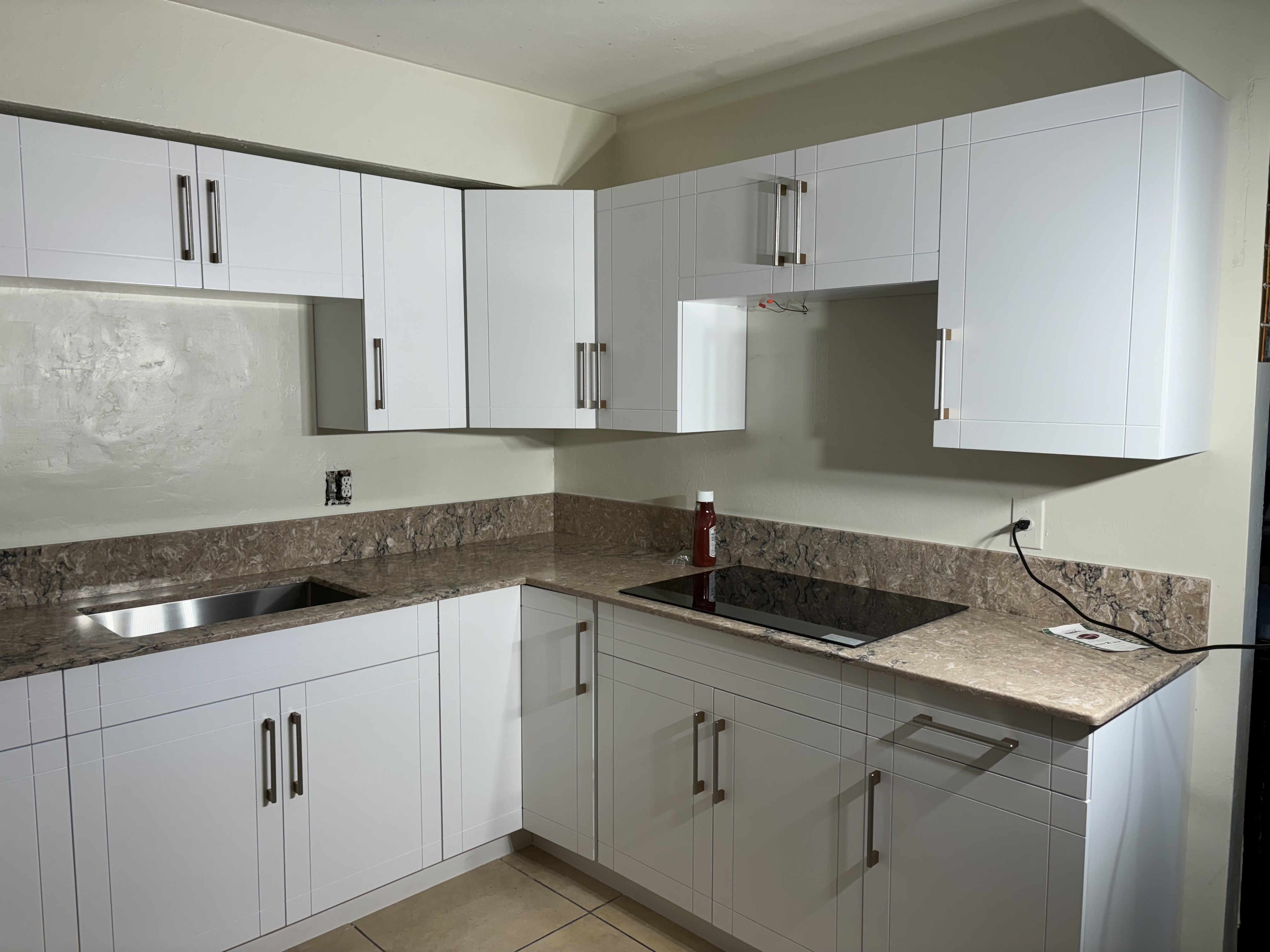 Shutter with arch top design